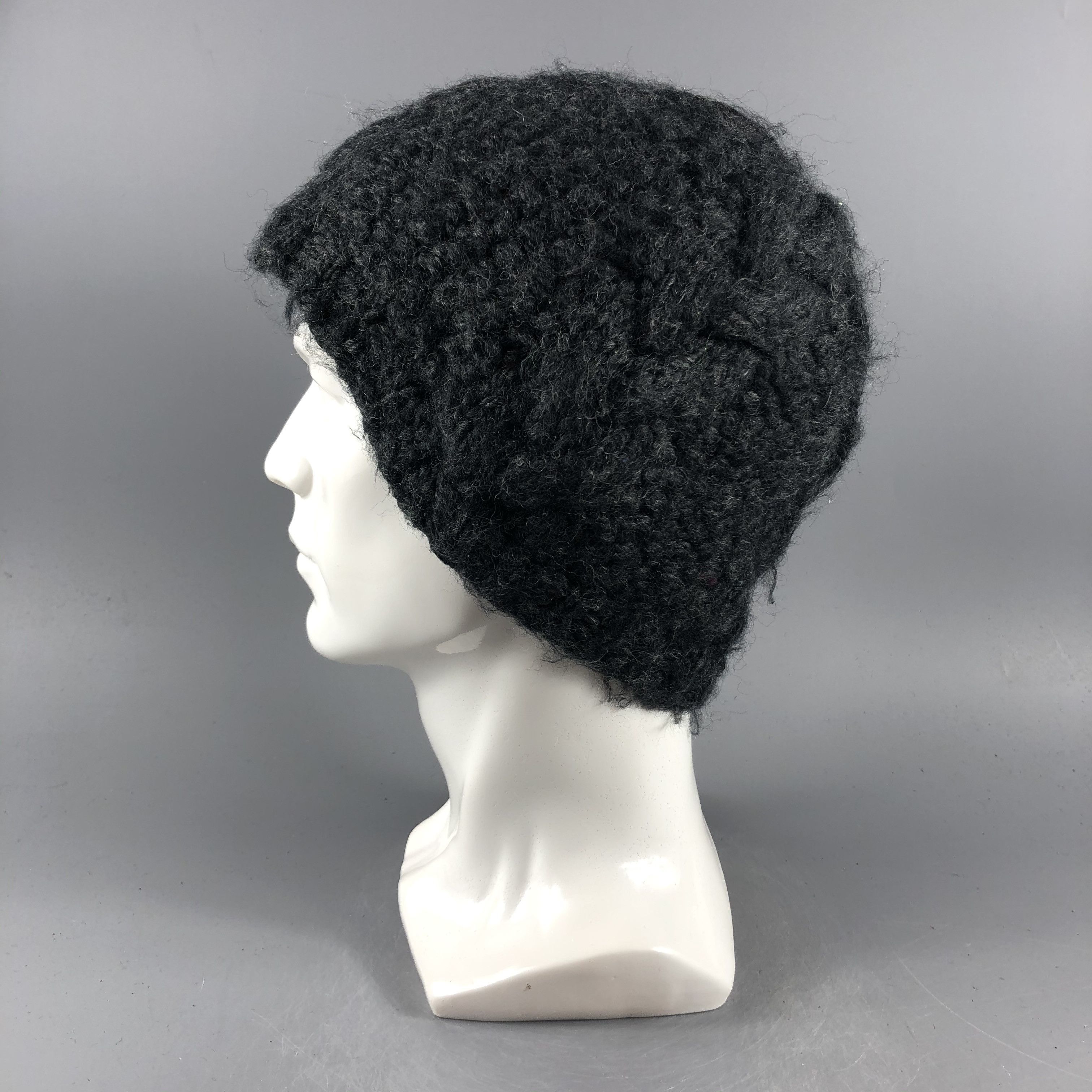 Other × Vintage Unknown Aran Isle Beanie Snow Hat Snow Cap -D059 Size ONE SIZE - 1 Thumbnail