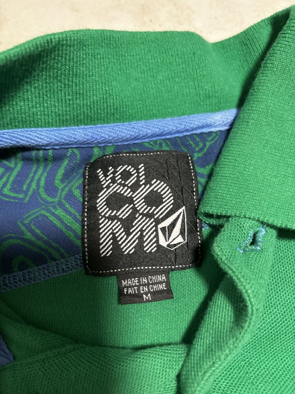 Volcom Vintage Volcom Polo Shirt (RARE) Size US M / EU 48-50 / 2 - 3 Thumbnail