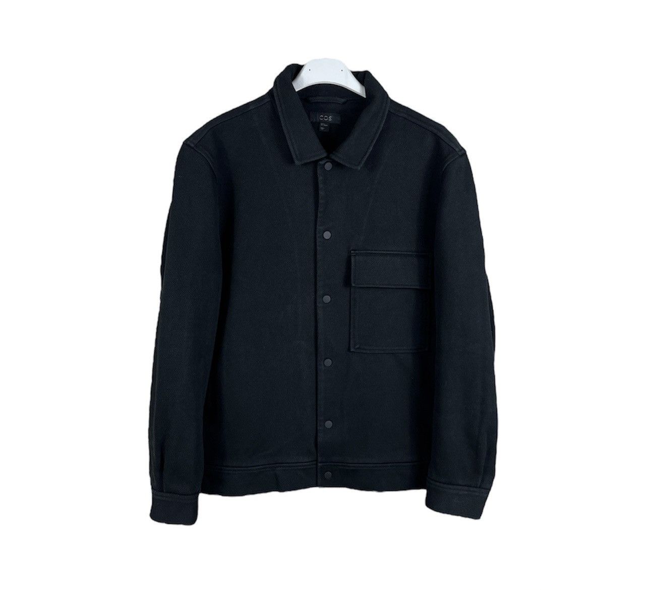 Cos × Designer COS aesthetic casual light cotton jacket button with pocket Size US S / EU 44-46 / 1 - 1 Thumbnail