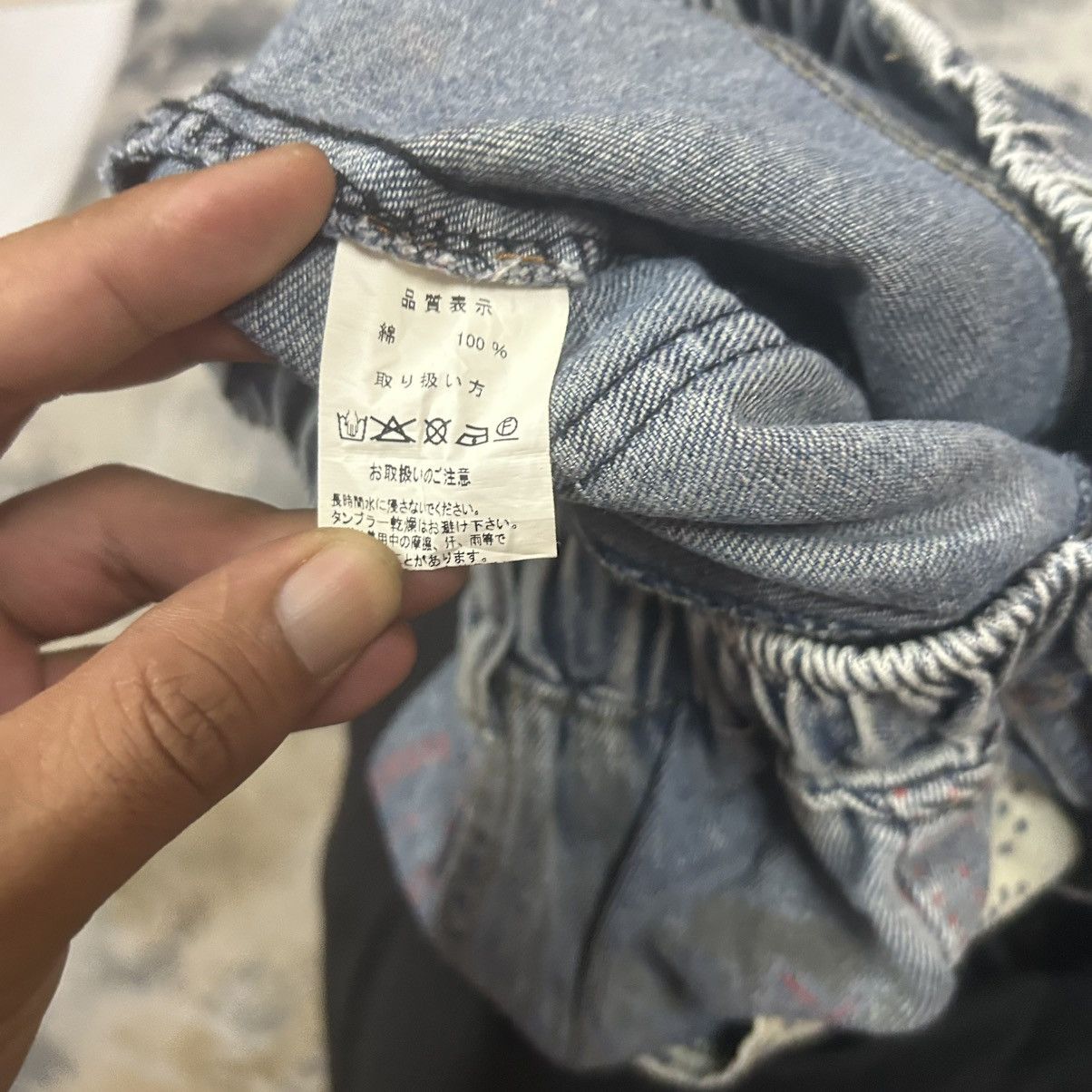 Japanese Brand Vintage Japan Loco Loco Printed Denim Baggy Jeans Size US 30 / EU 46 - 5 Thumbnail