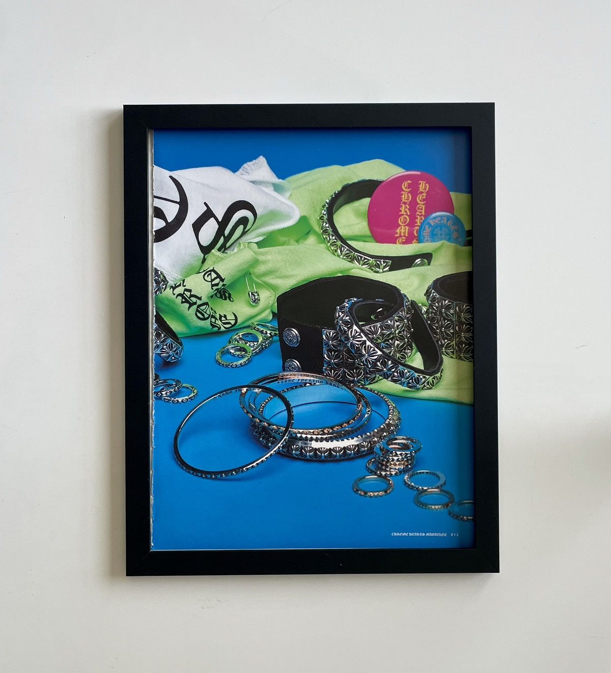 Chrome Hearts Chrome Hearts bracelets & rings photo Poster framed 9x11 Size ONE SIZE - 1 Thumbnail