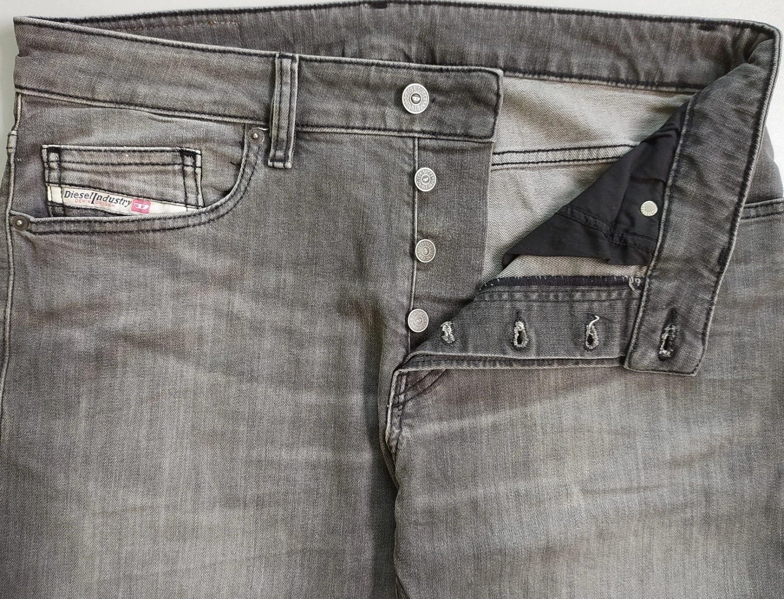 Diesel Diesel D-LUSTER L.32 MENS JEANS T/9622 Size US 30 / EU 46 - 5 Thumbnail
