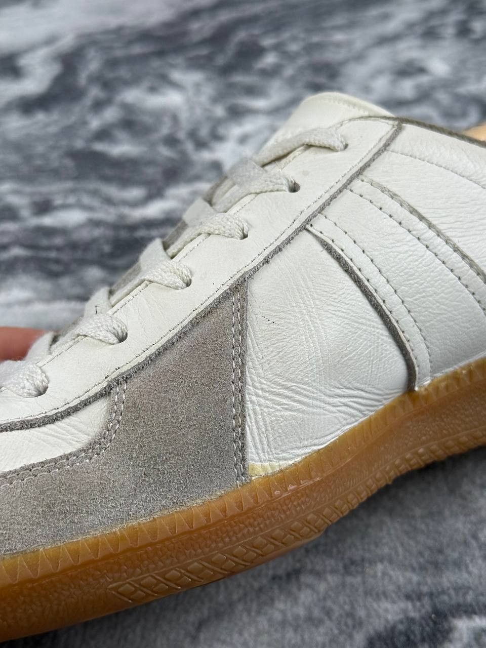 Vintage GAT BW Sport Army Trainer Bundeswehr Shoes Leather Sneakers Size US 9.5 / EU 42-43 - 11 Thumbnail
