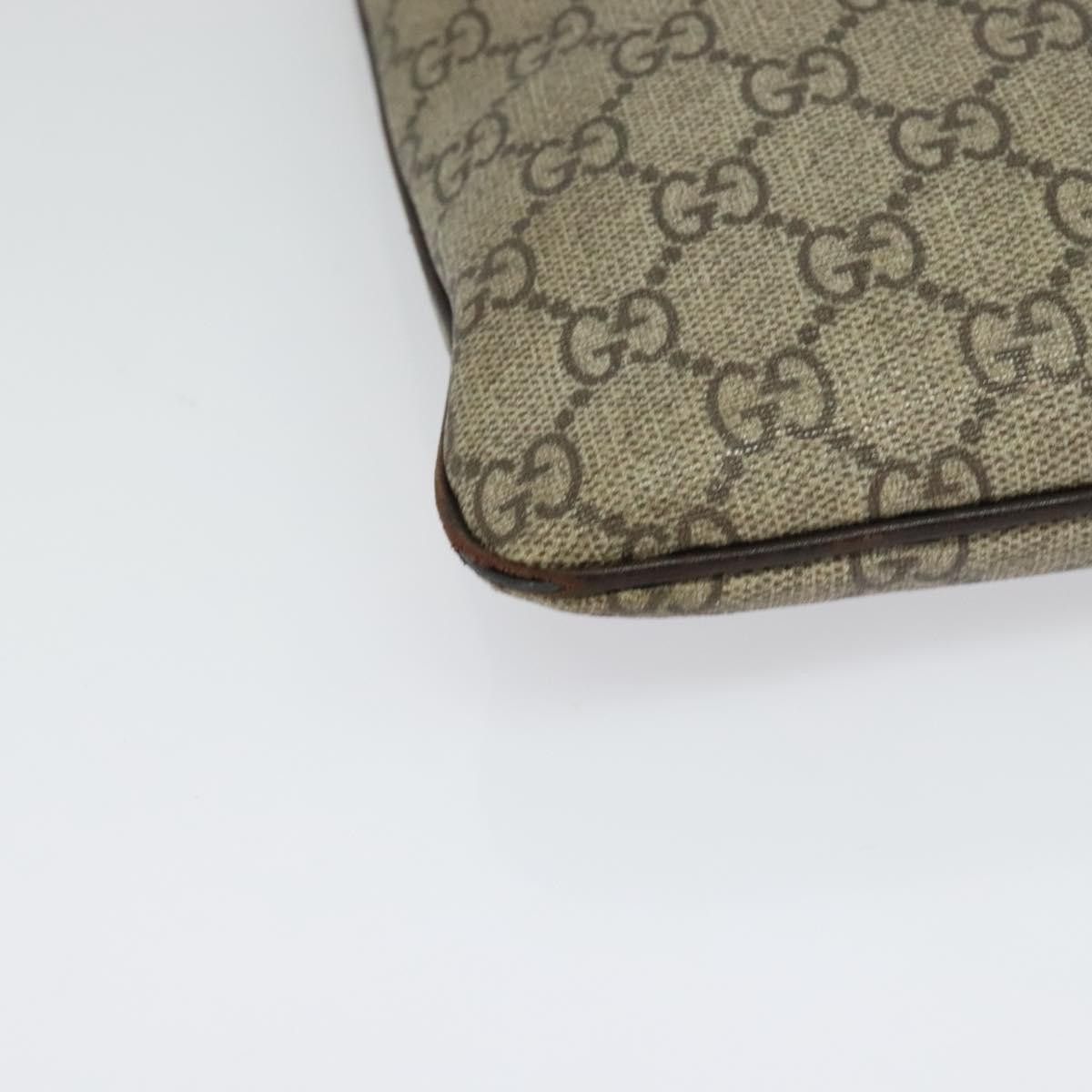 Gucci GUCCI GG Supreme Shoulder Bag Pvc Outlet Beige Silver Size ONE SIZE - 10 Thumbnail