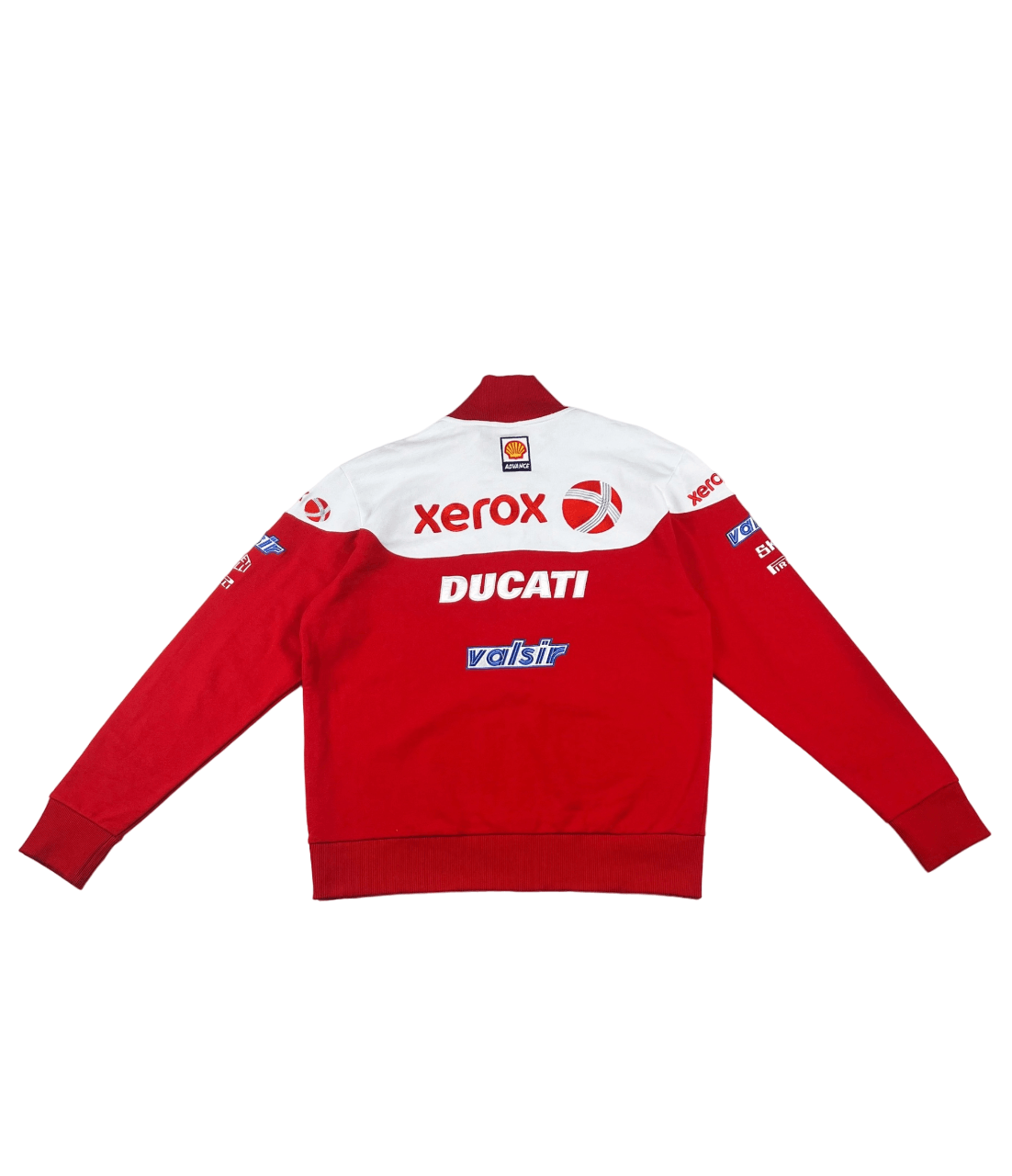 Ducati × Vintage Vintage Ducati Half Zip Sweatshirt XL Size US XL / EU 56 / 4 - 1 Thumbnail