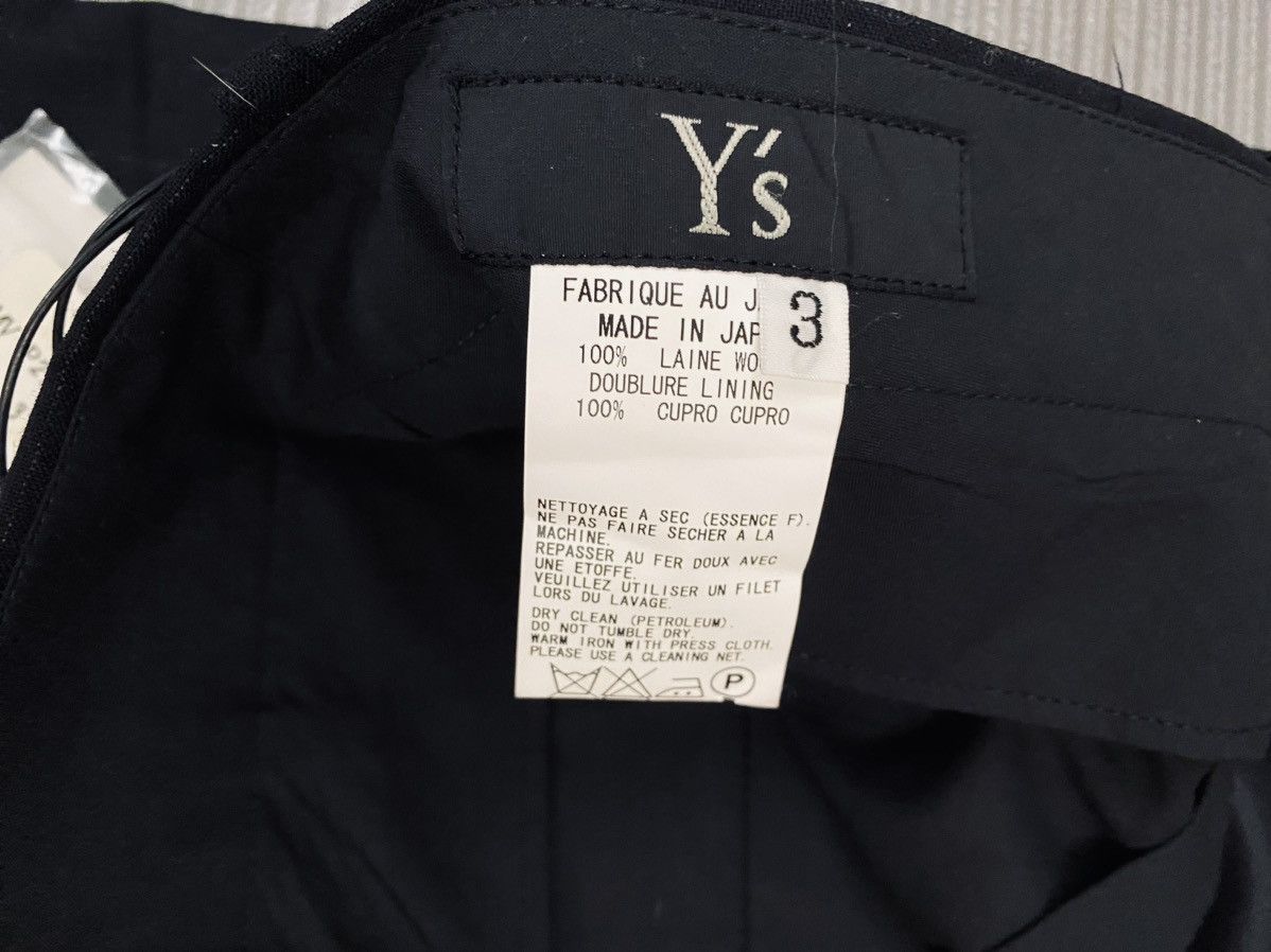 Y's Y’s yohji yamamoto 🇯🇵 Nero mute pinstripe wool slacks 3 NWT Size US 36 / EU 52 - 2 Thumbnail