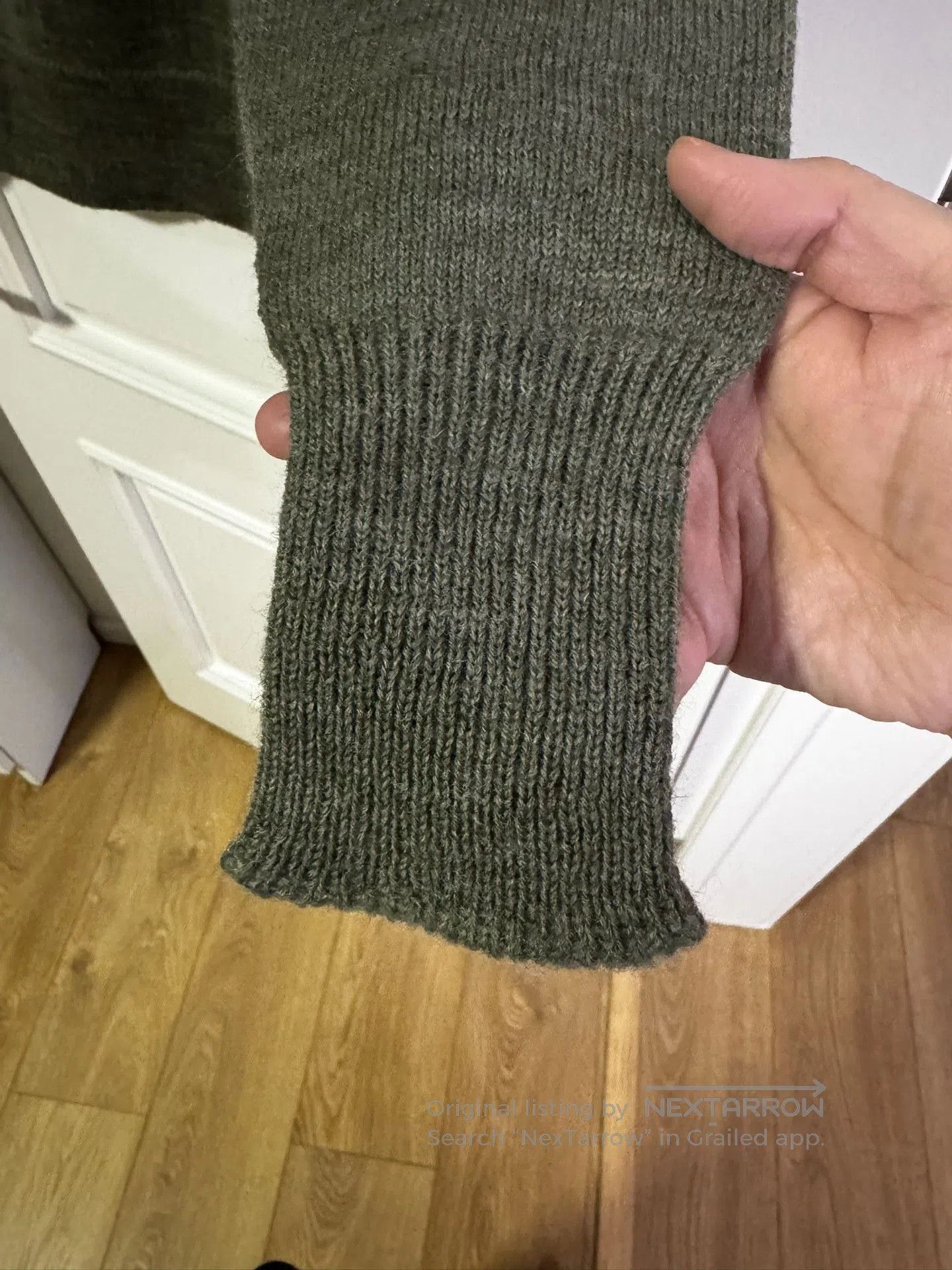 Nigel Cabourn Nigel Cabourn WWII Men's Green Turtleneck. Size US M / EU 48-50 / 2 - 5 Thumbnail