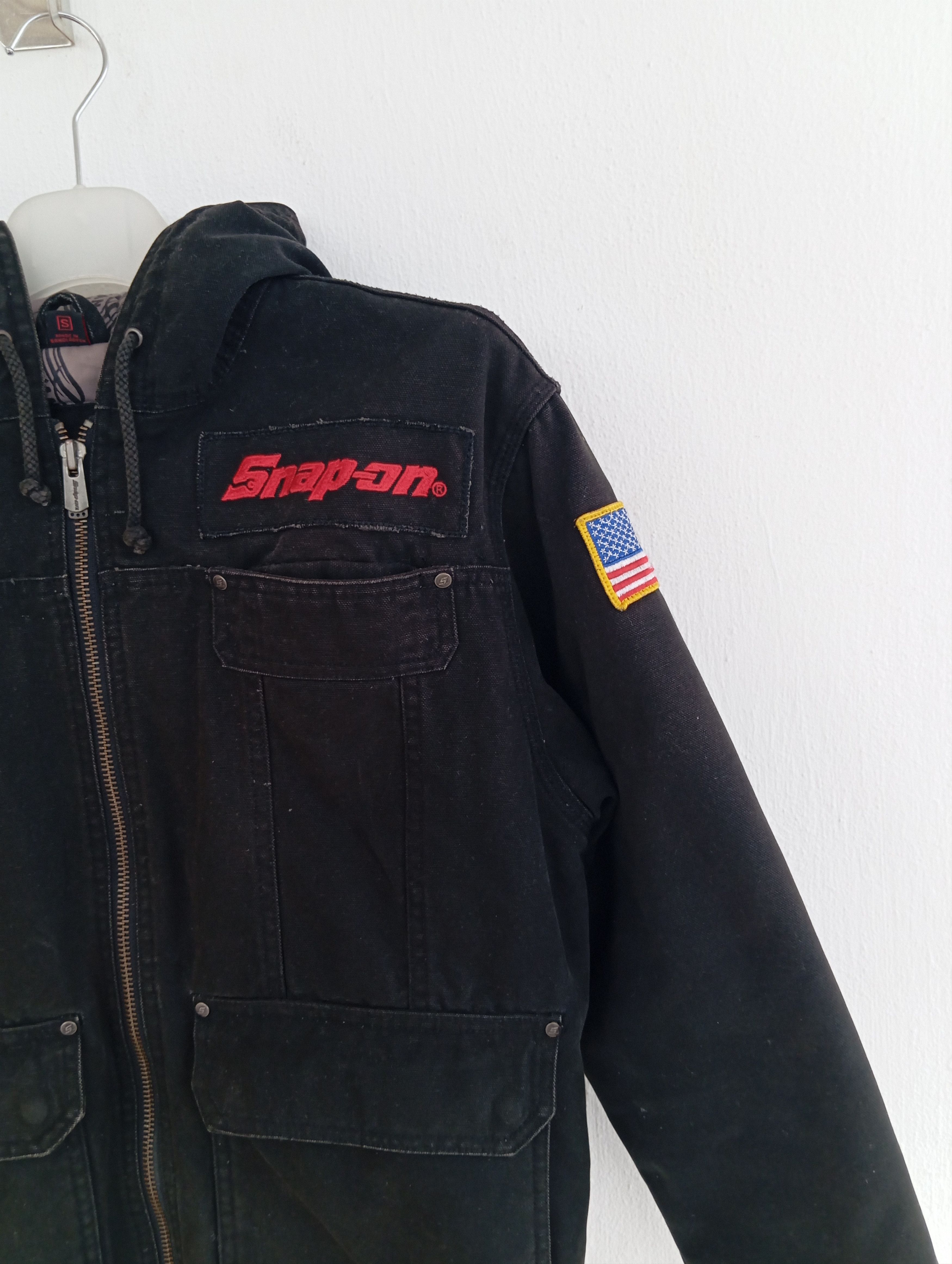 Fox Racing Snap On Detroit Jacket with hoodie. Size US M / EU 48-50 / 2 - 3 Thumbnail