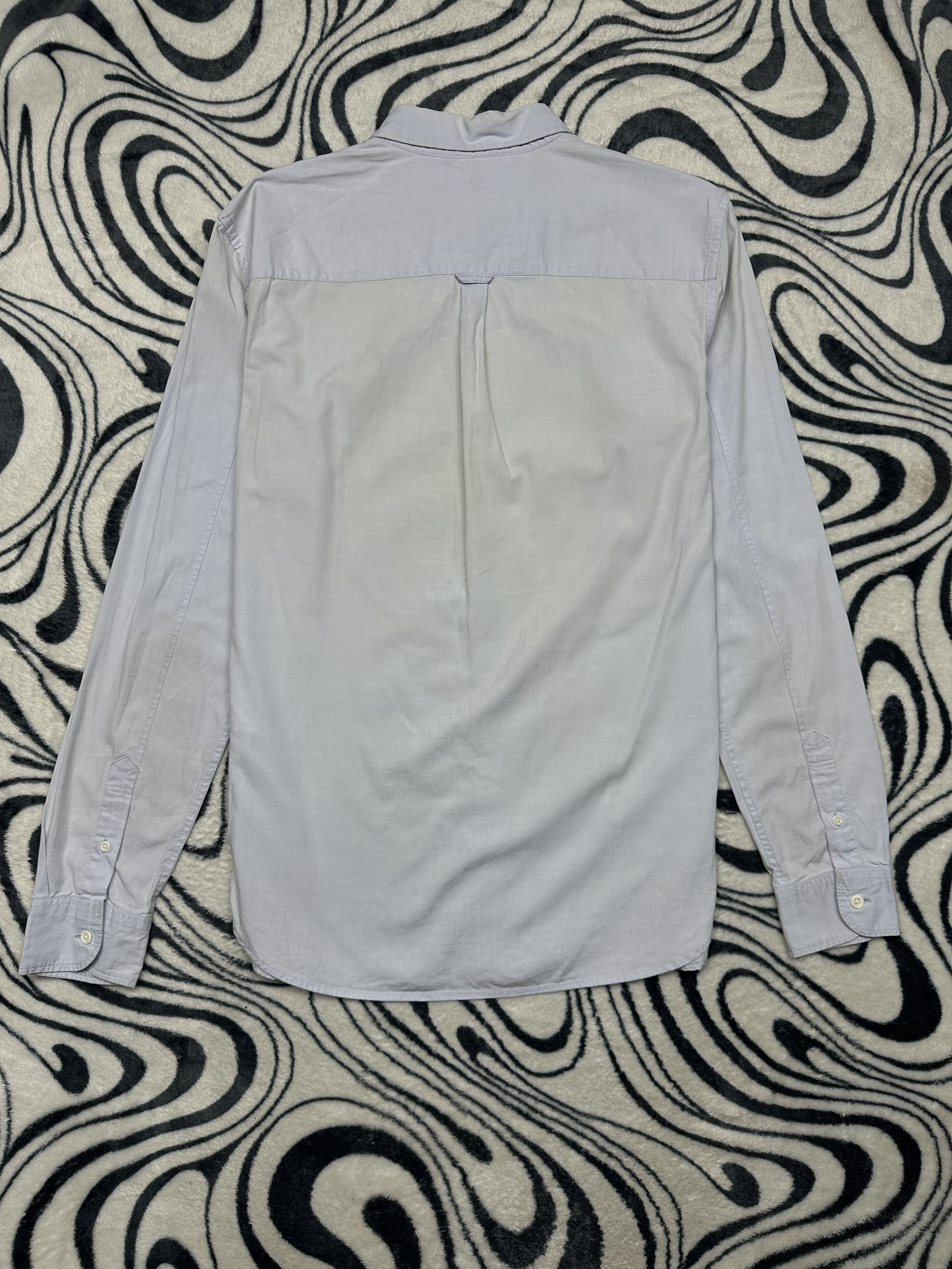 Allsaints Allsaints Mens Redondo Long Sleeve Shirt Size US S / EU 44-46 / 1 - 7 Thumbnail