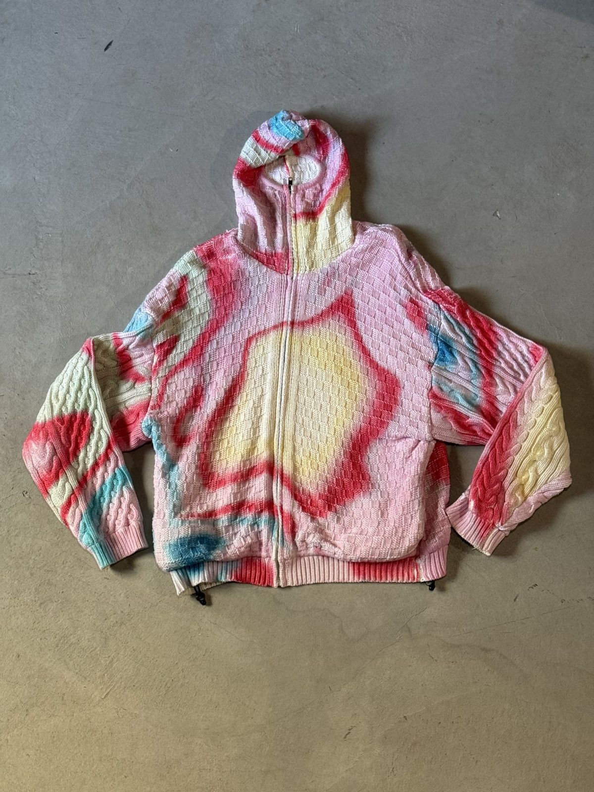 Bad Son BAD SONPINK SPCTRM KNIT JACKET Size US XL / EU 56 / 4 - 1 Thumbnail