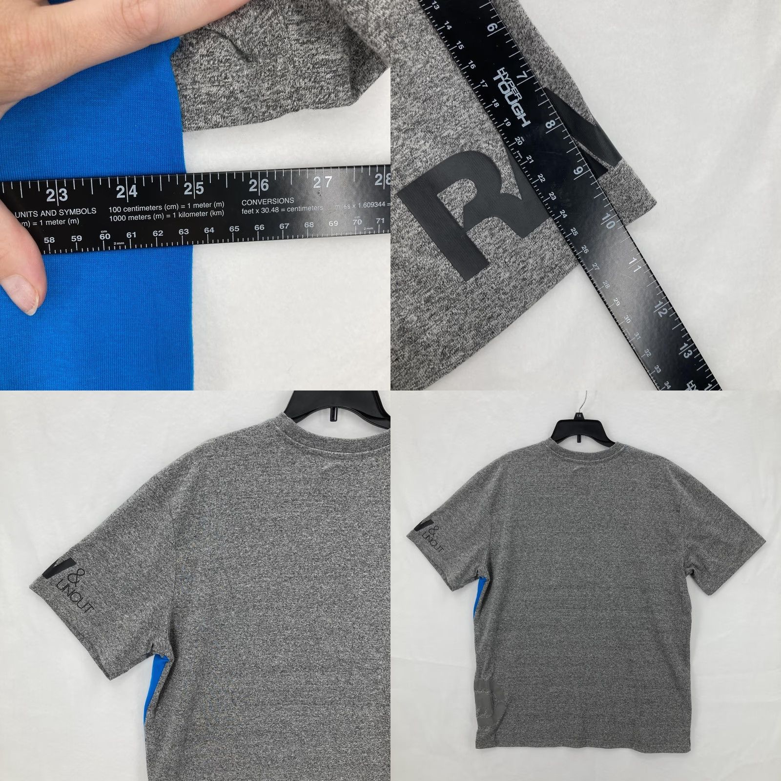 Ecko Unltd. Ecko Unltd Tee Mens XL Gray Blue Camo RAW Uncut Graphic Athletic Urban Y2K Size US XL / EU 56 / 4 - 8 Thumbnail