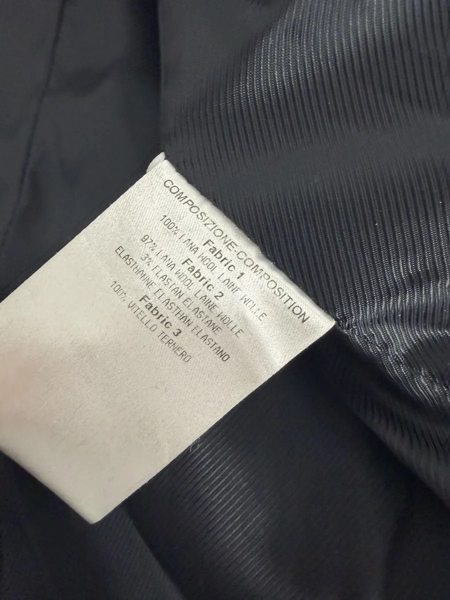 Balenciaga AW2007 Balenciaga Black Officer Buttoned Wool Peacoat by Nicolas Ghesquiere Size XS / US 0-2 / IT 36-38 - 14 Thumbnail