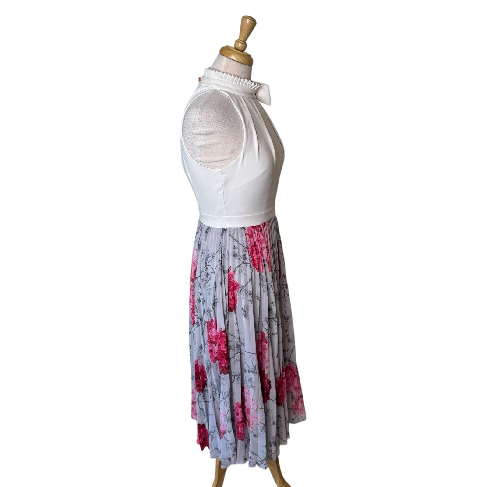 Ted Baker TED BAKER Cornala Babylon Pleat A-Line Dress Size 1 Size XS / US 0-2 / IT 36-38 - 6 Thumbnail