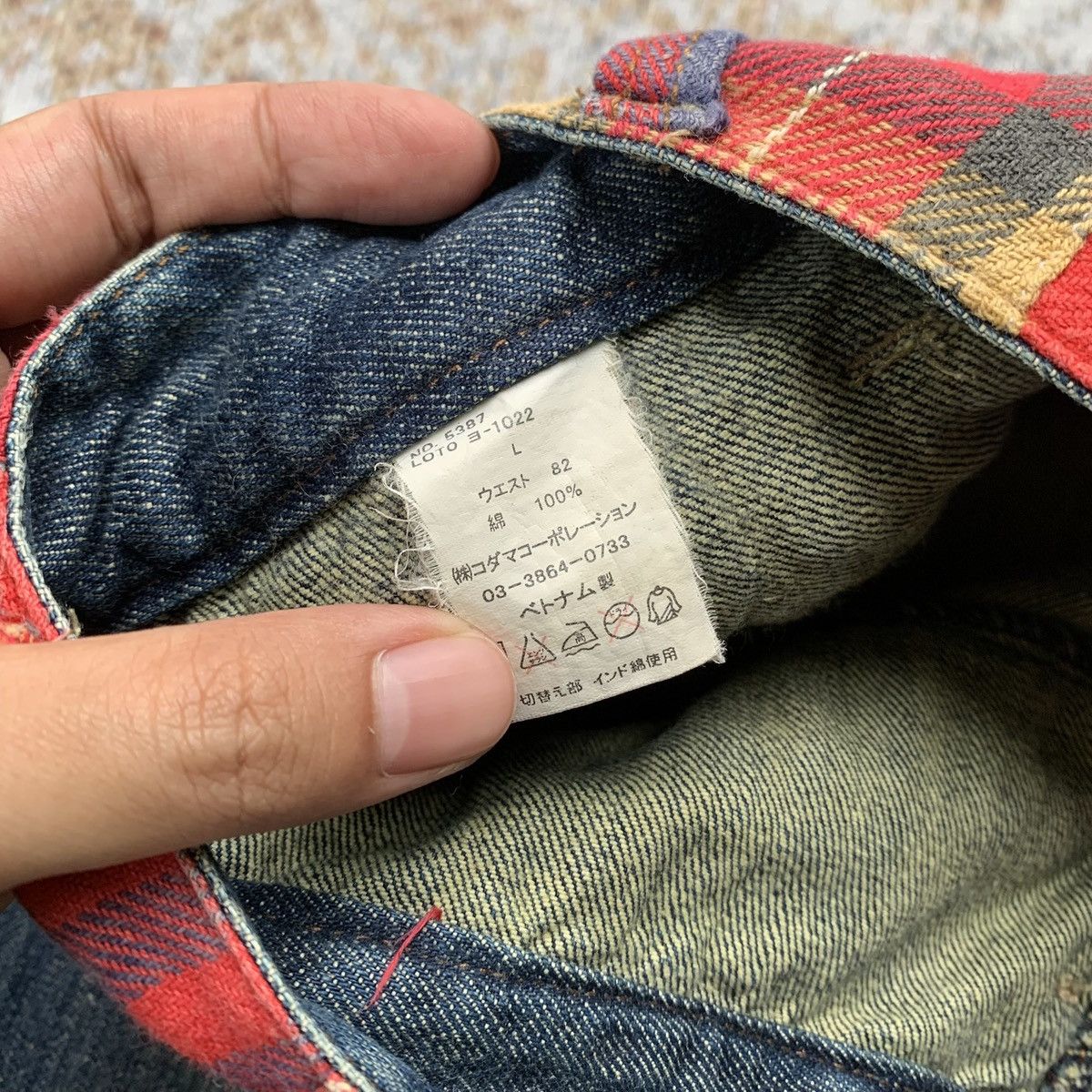 Japanese Brand Rare Japanese Brand Dominate Double Waist Embroidery Jeans Size US 34 / EU 50 - 10 Thumbnail