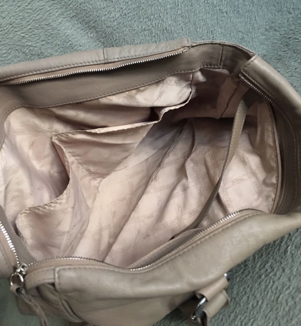 Longchamp Longchamp Leather France Handbag Shoulder Bag Size ONE SIZE - 12 Thumbnail