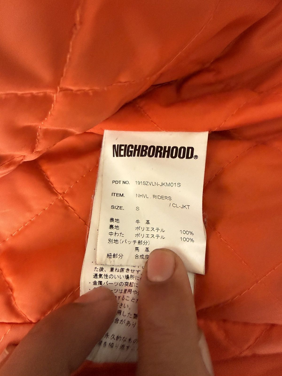 Neighborhood × Vlone Vlone neighbourhood learher biker jacket Size US S / EU 44-46 / 1 - 3 Thumbnail
