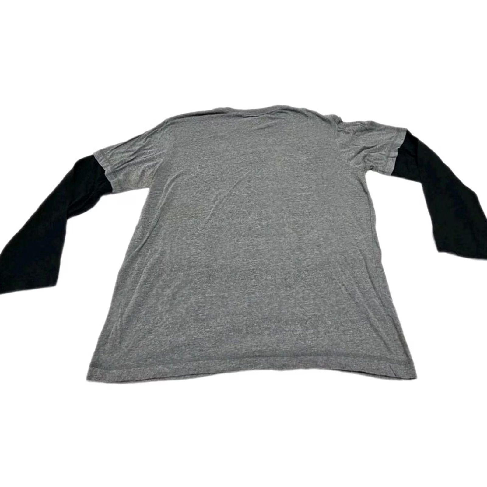 NFL NFL New Orleans Saints Long Sleeve T-Shirt Men’s L Gray Black Team Apparel Size US L / EU 52-54 / 3 - 6 Thumbnail