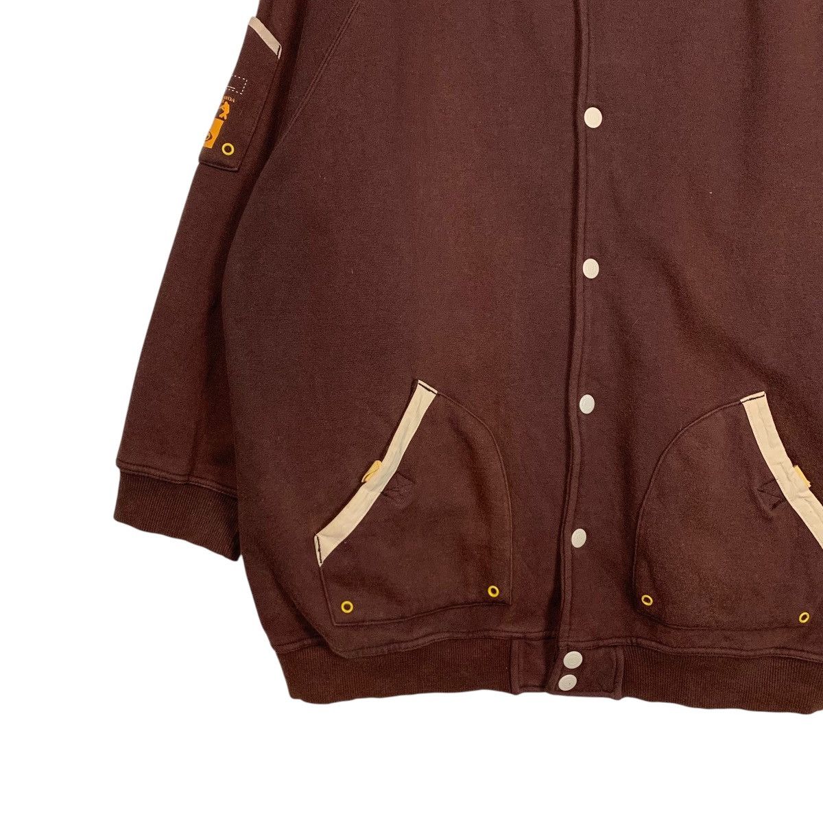 Japanese Brand PNB NATION Varsity Sweater Jacket #2225-C98 Size US XL / EU 56 / 4 - 3 Thumbnail