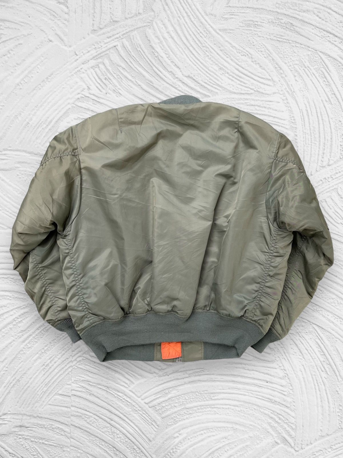 Converse 🔥Vintage Converse Ma-1 Flight Bomber Jacket Size US L / EU 52-54 / 3 - 2 Thumbnail