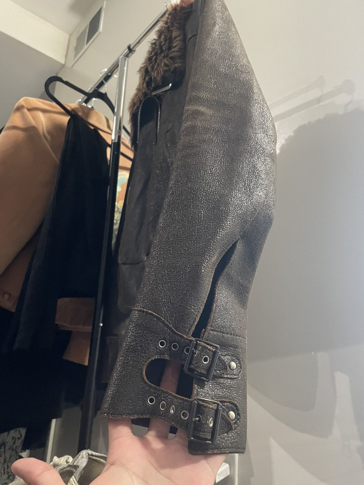 If Six Was Nine × Le Grande Bleu (L.G.B.) Le grand bleu aviator leather jacket Size US S / EU 44-46 / 1 - 7 Thumbnail