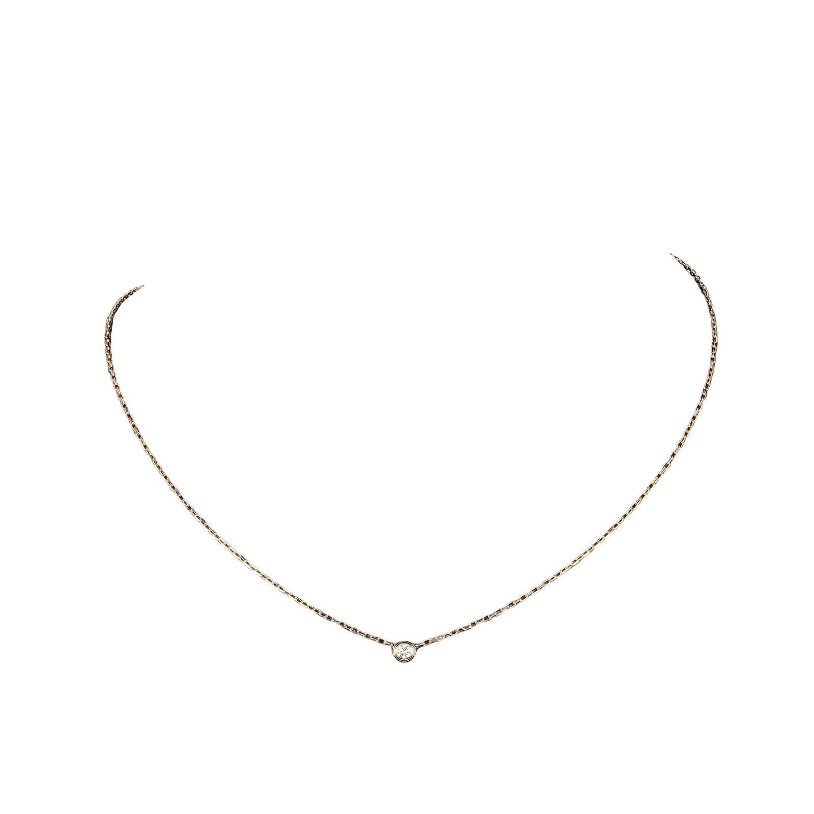image of Cartier Cartier D'amour Necklace in Gold, Women's