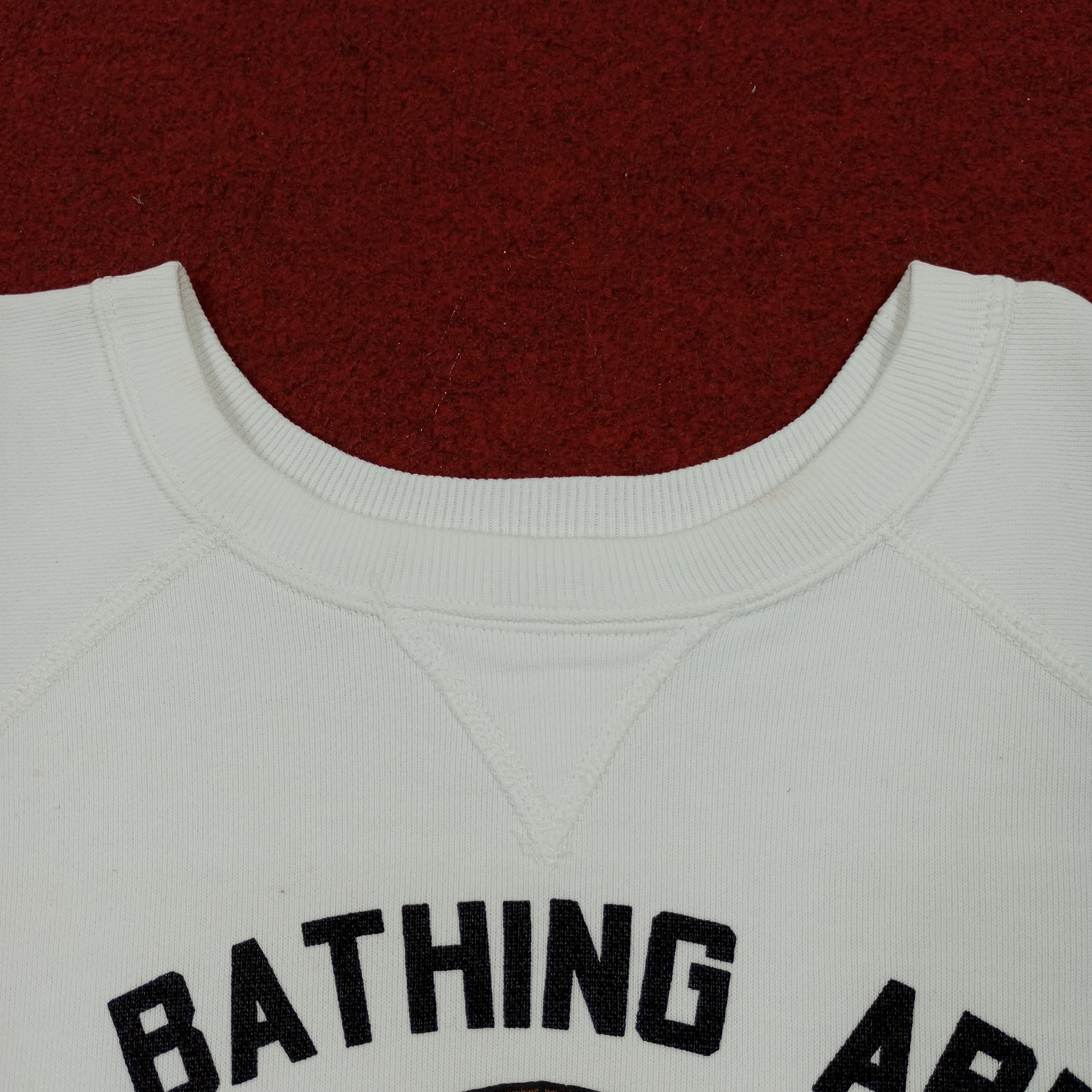 Bape × Vintage A Bathing Ape For Human Japanese Brand Streetwear Sweatshirt Size US L / EU 52-54 / 3 - 6 Thumbnail