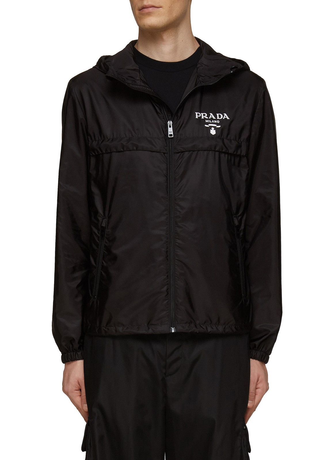 Burberry × Designer × Prada PRADA - Nylon embroidered Jacket Size US S / EU 44-46 / 1 - 13 Thumbnail