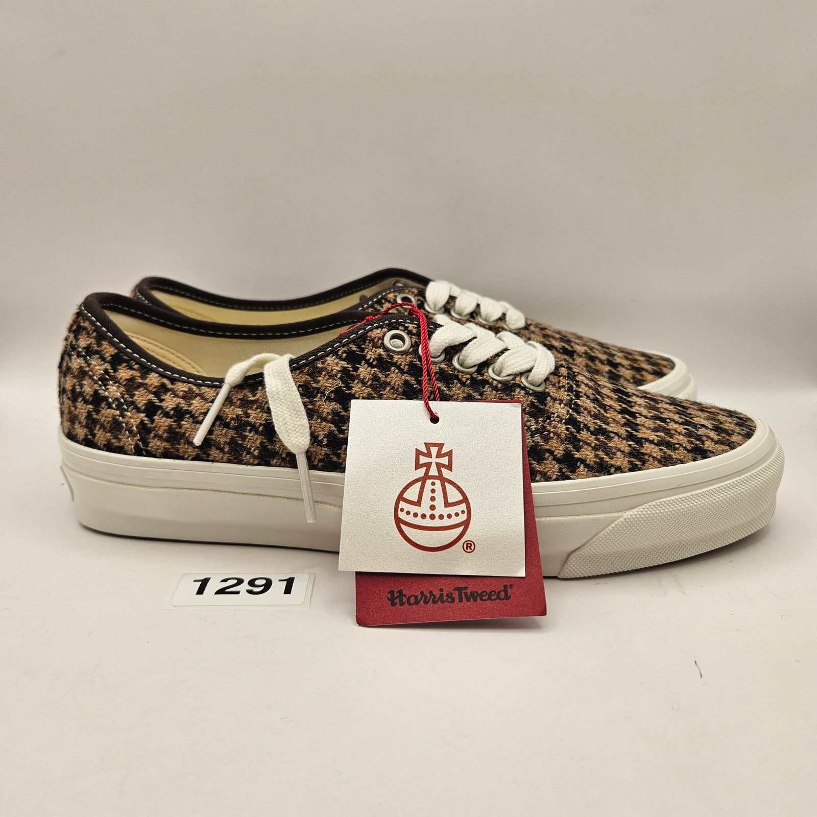 Vans VANS X HARRIS TWEED WOMEN'S 9 AUTHENTIC LOW TOP SNEAKER Size US 9 / IT 39 - 4 Thumbnail