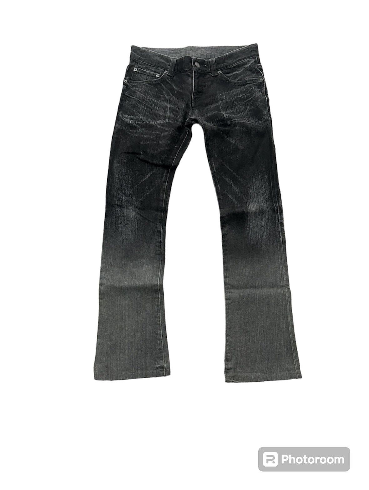 image of Tornado Mart Gradient Jeans in Black, Men's (Size 30)