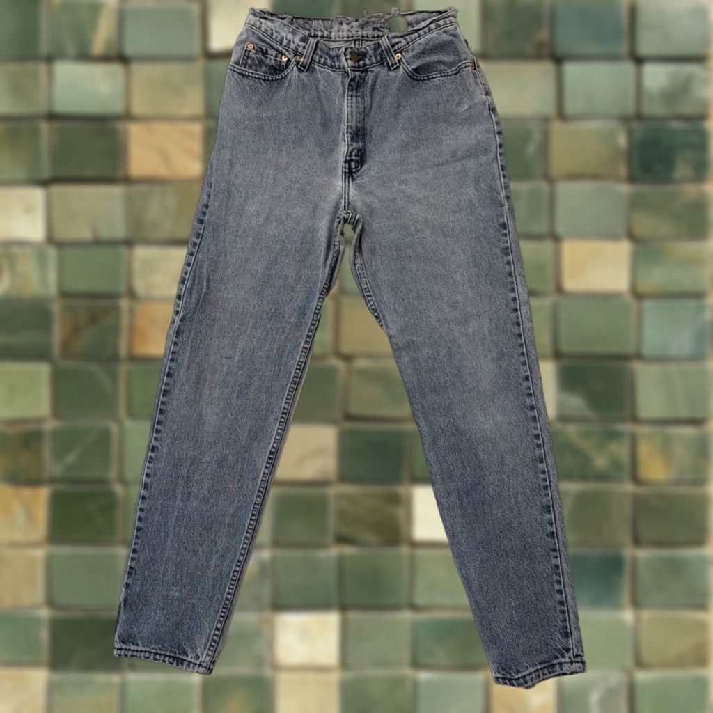 VINTAGE Levi's Womens Jeans Blue 512 Slim Fit Tapered Leg 13 Med 30x30 Sz 10 V2W