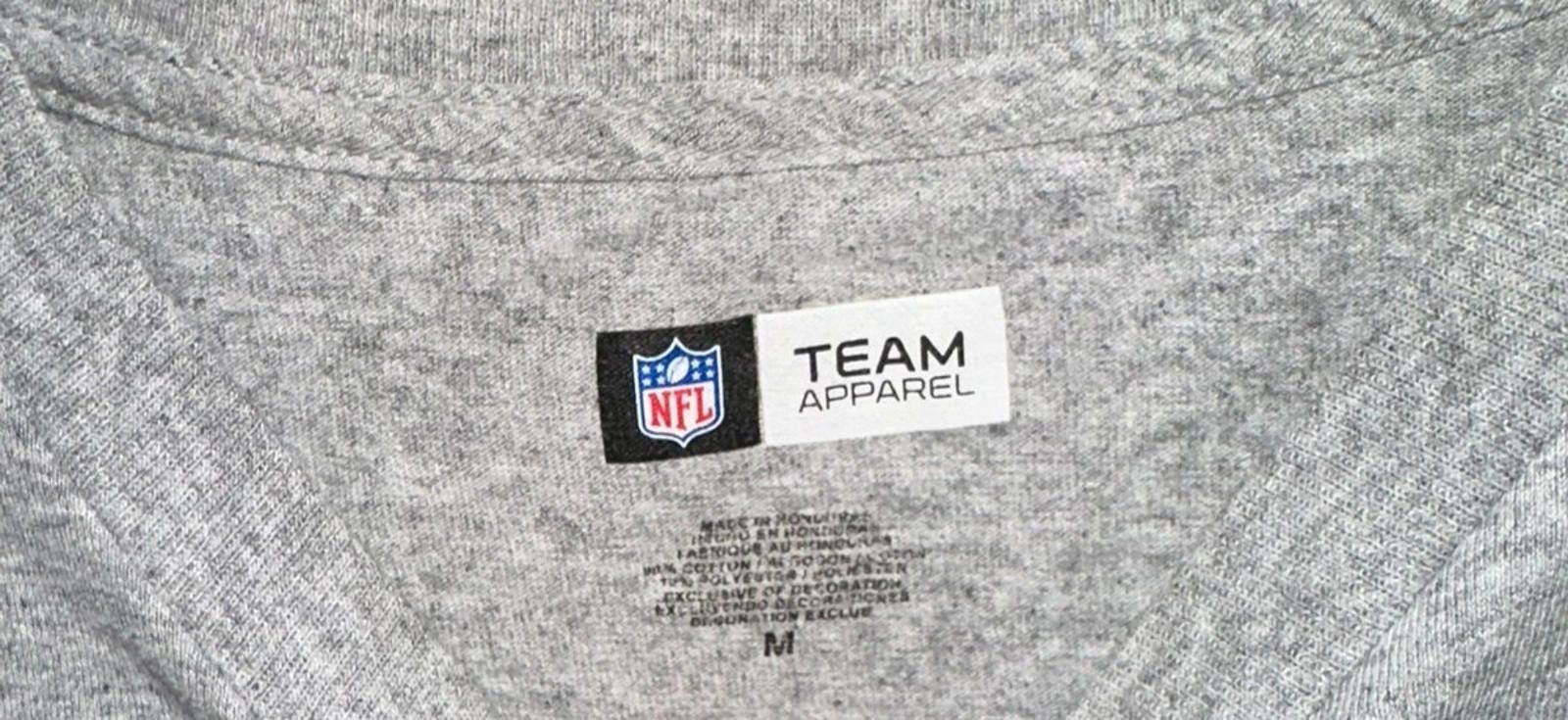 NFL Cleveland Browns NFL Team Apparel T-Shirt M Gray Helmet Logo Size US M / EU 48-50 / 2 - 4 Thumbnail