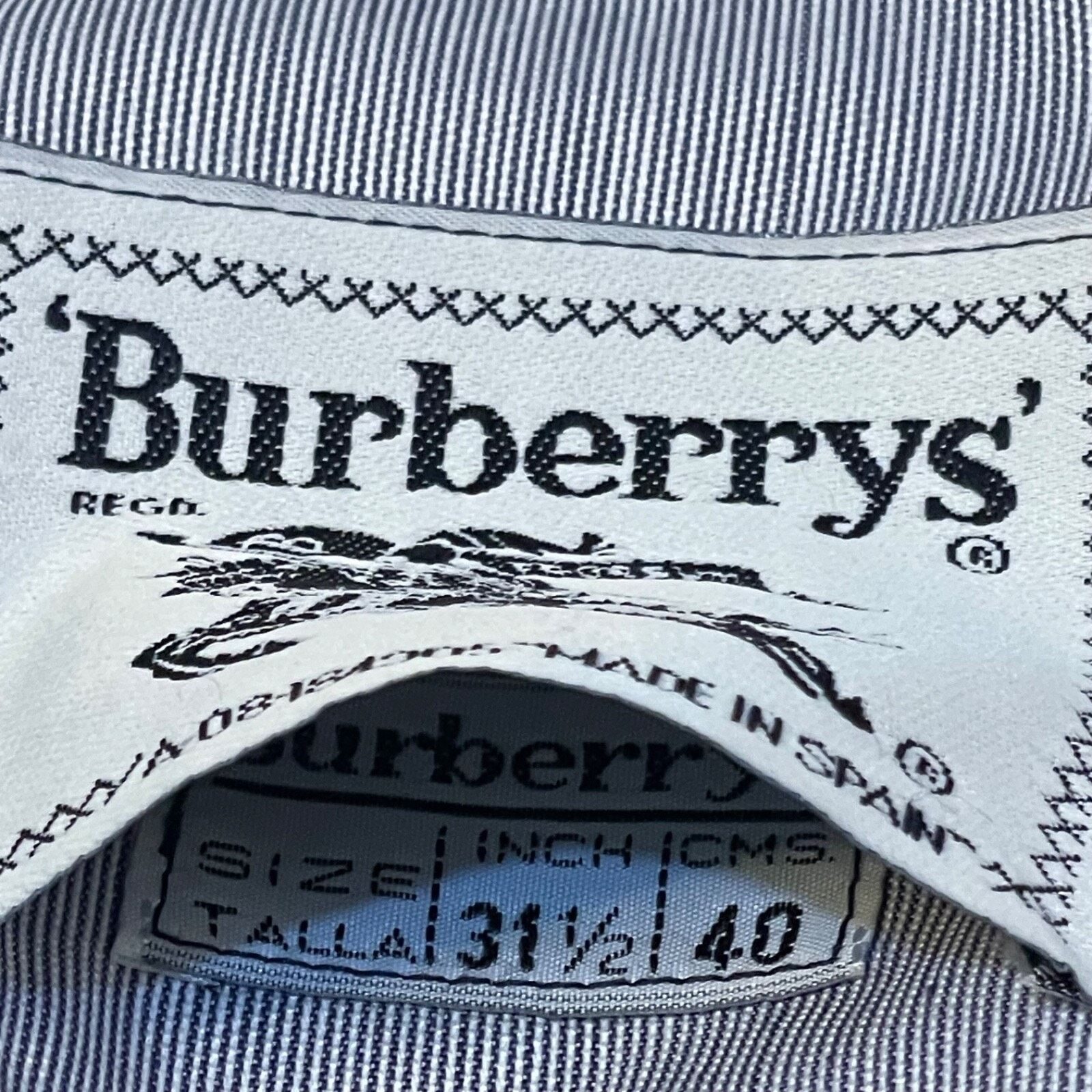 Burberry VINTAGE BURBERRY Bomber Jacket winter COAT cotton BLUE NAY Size M / US 6-8 / IT 42-44 - 15 Thumbnail