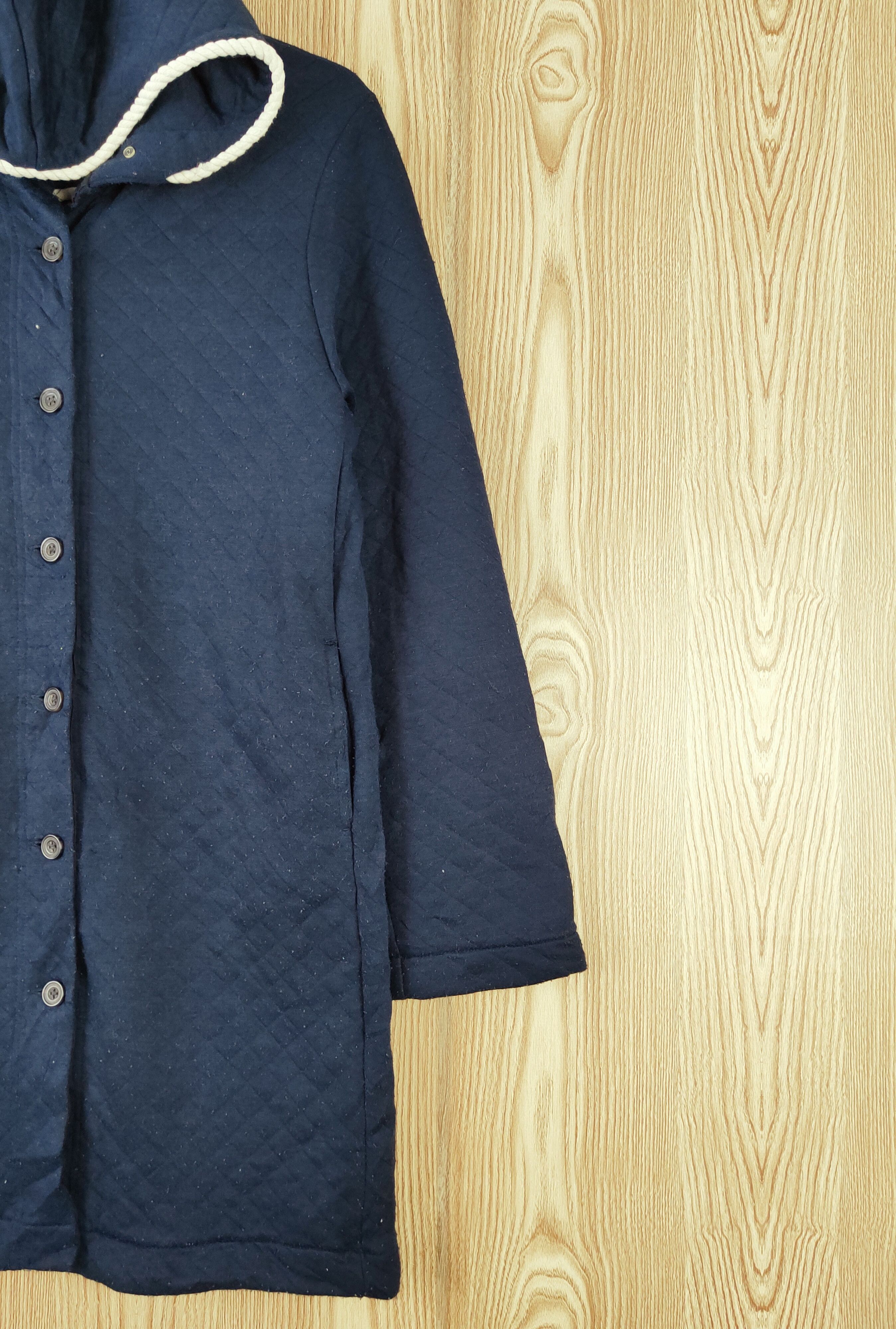 Japanese Brand × Vintage Vintage Design 💥 No Jean Navy Hoodie Sweaters Size L / US 10 / IT 46 - 5 Thumbnail