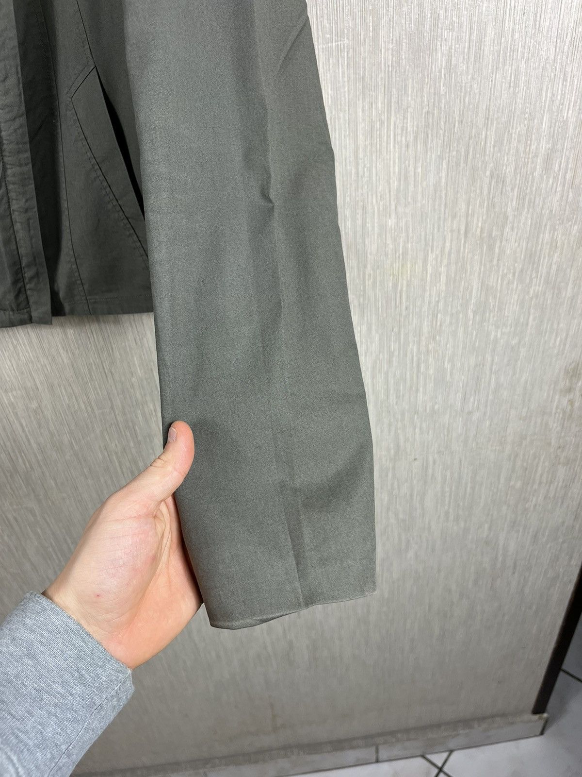 Helmut Lang × Vintage Helmut Lang moto biker cropped asymmetric zip draped jacket Size M / US 6-8 / IT 42-44 - 10 Thumbnail