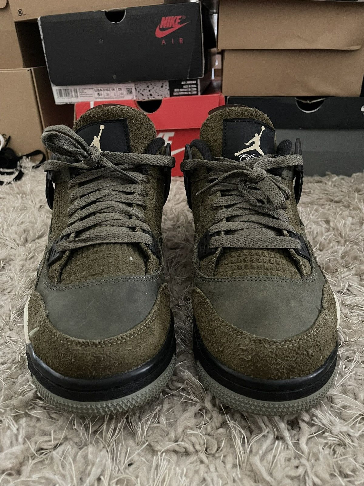 Jordan Brand Jordan 4 olive Size US 7 / EU 40 - 4 Thumbnail