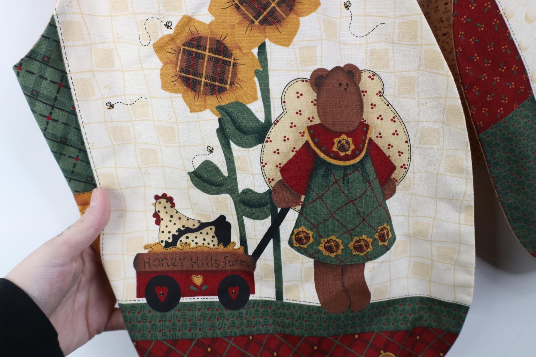 Vintage Vintage 90s Streetwear Reversible Country Bear Chicken Vest Size XL / US 12-14 / IT 48-50 - 4 Thumbnail