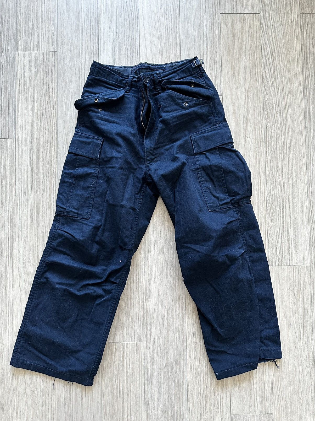 image of Comme Des Garcons Vintage Comme Des Garçons Cargo Pants in Black, Men's (Size 30)