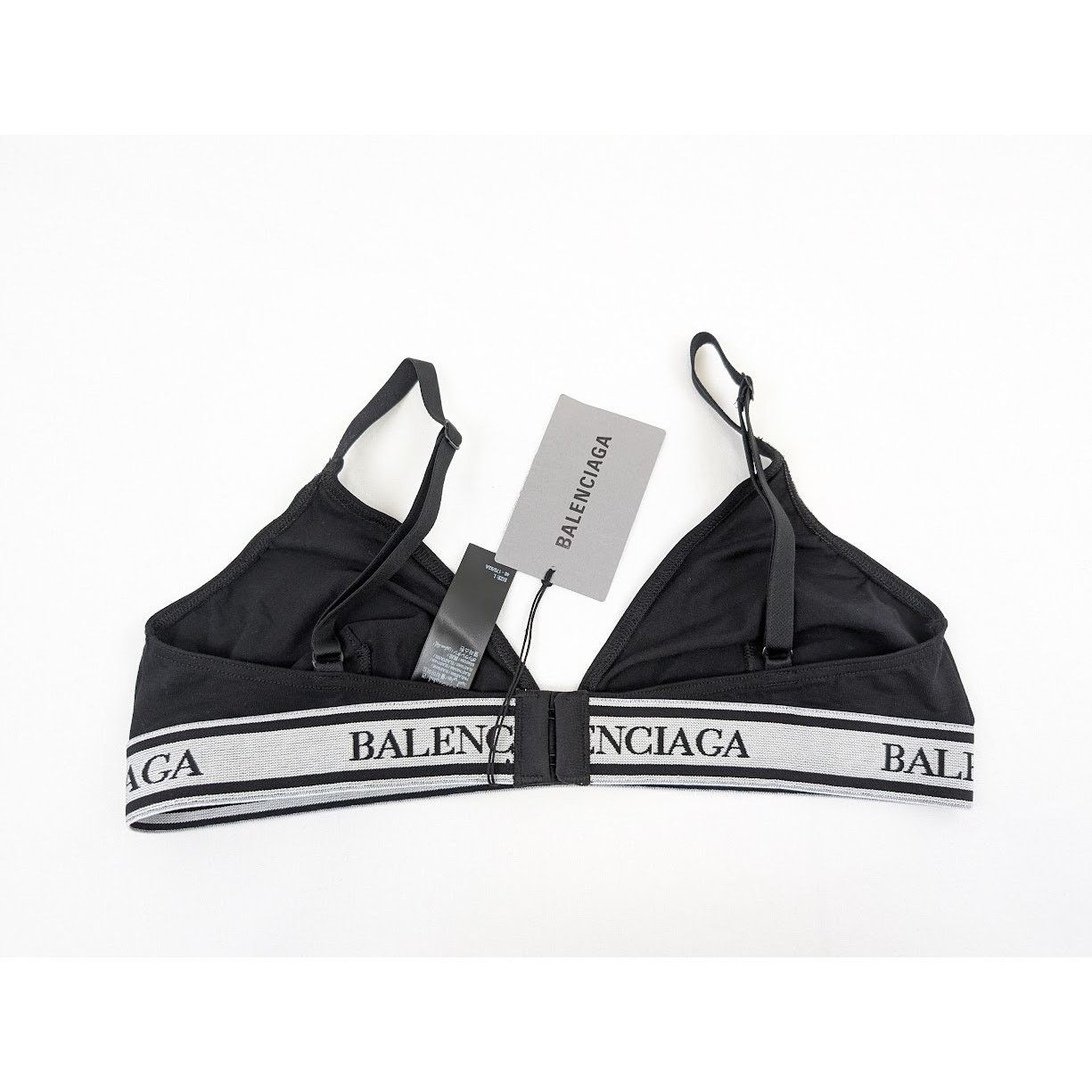 Balenciaga o1rshd1 Size: L / Elastic Bra In Black Size ONE SIZE - 6 Thumbnail
