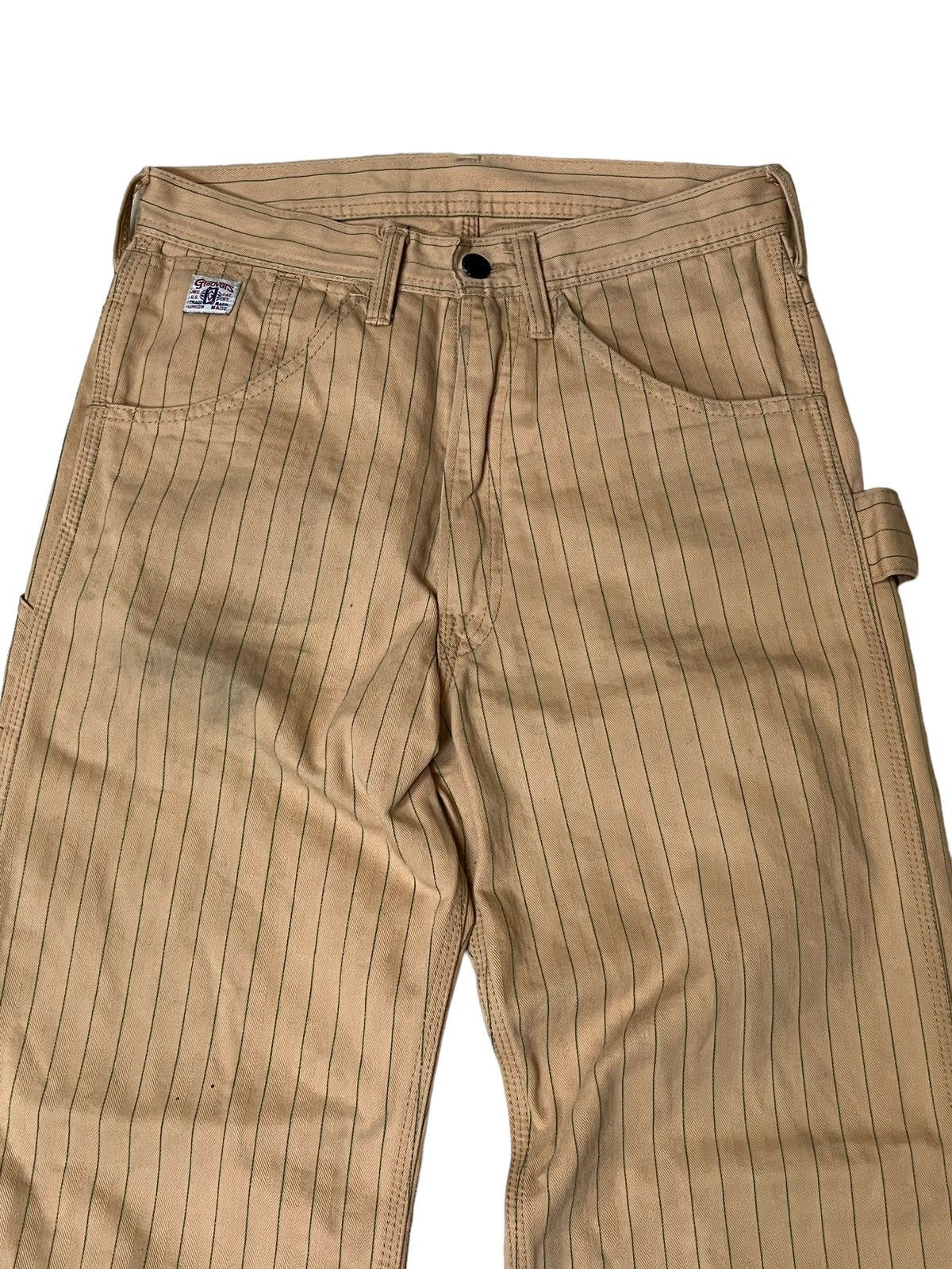 Toyo Enterprises VINTAGE GROOVERS UNION MADE JAPANESE CARPENTER PANT Size US 30 / EU 46 - 3 Thumbnail