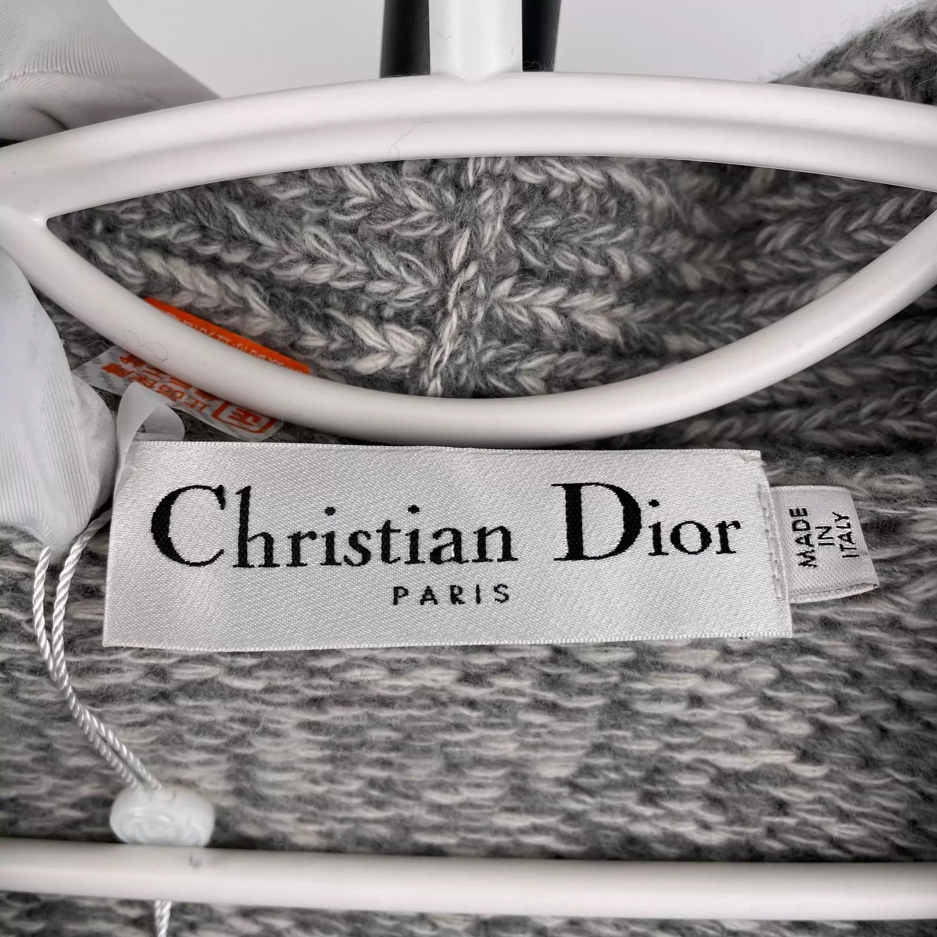 Dior Dior Gray Wool Coat 46 Size M / US 6-8 / IT 42-44 - 3 Thumbnail