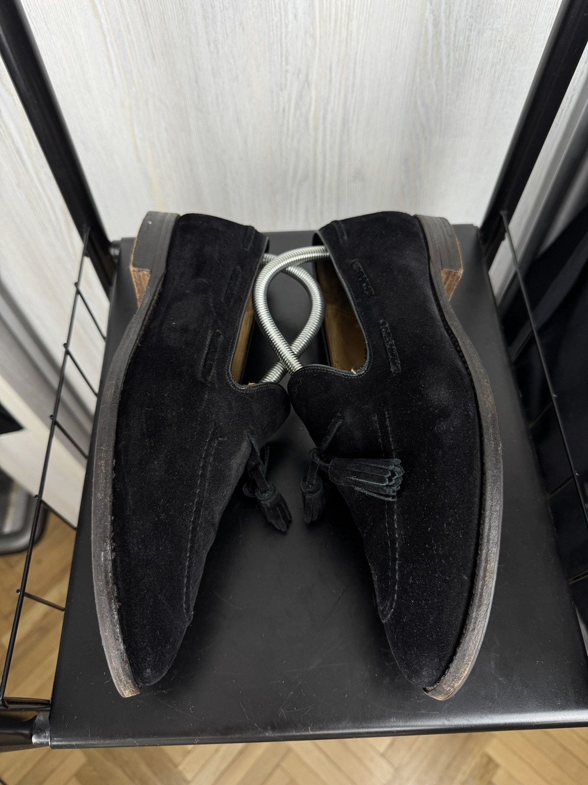 Church's Church’s black suede westcote loafers size 90 F UK9 US10 Size US 10 / EU 43 - 7 Thumbnail