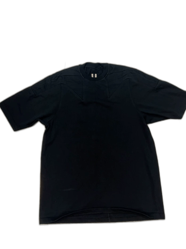 Rick Owens Rick Owens black short sleeve tee Size US S / EU 44-46 / 1 - 1 Thumbnail