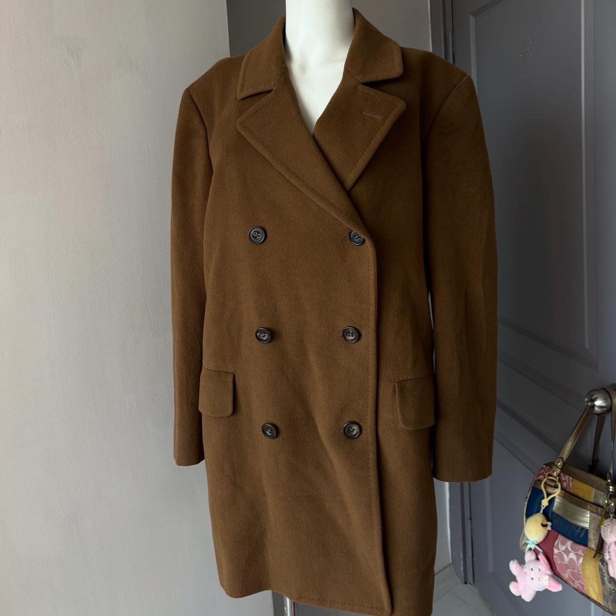Burberry Burberry cashmere coat Size L / US 10 / IT 46 - 5 Thumbnail