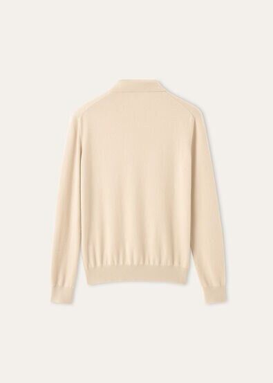 Loro Piana os11x0226 FAQ9447 Sergio Polo Shirt in Toffee Cream Size US XL / EU 56 / 4 - 6 Thumbnail