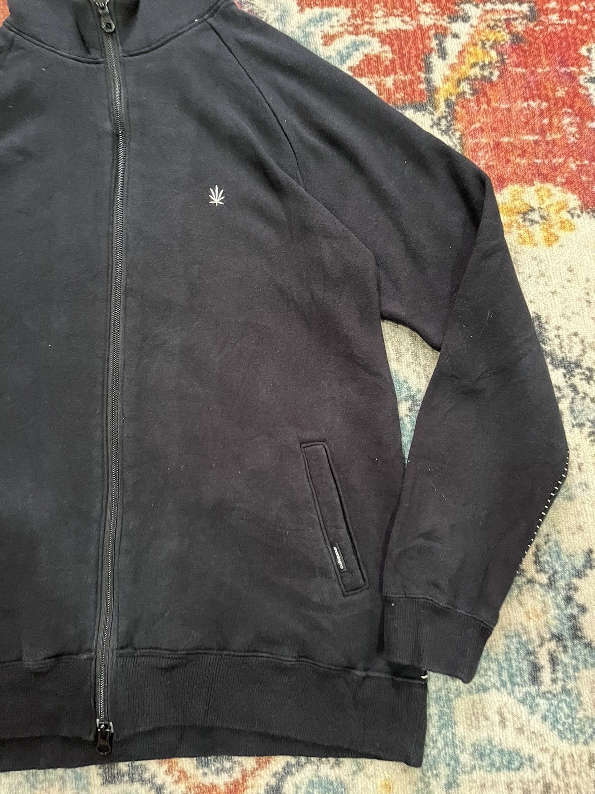 Japanese Brand Black hoodie Size US M / EU 48-50 / 2 - 4 Thumbnail