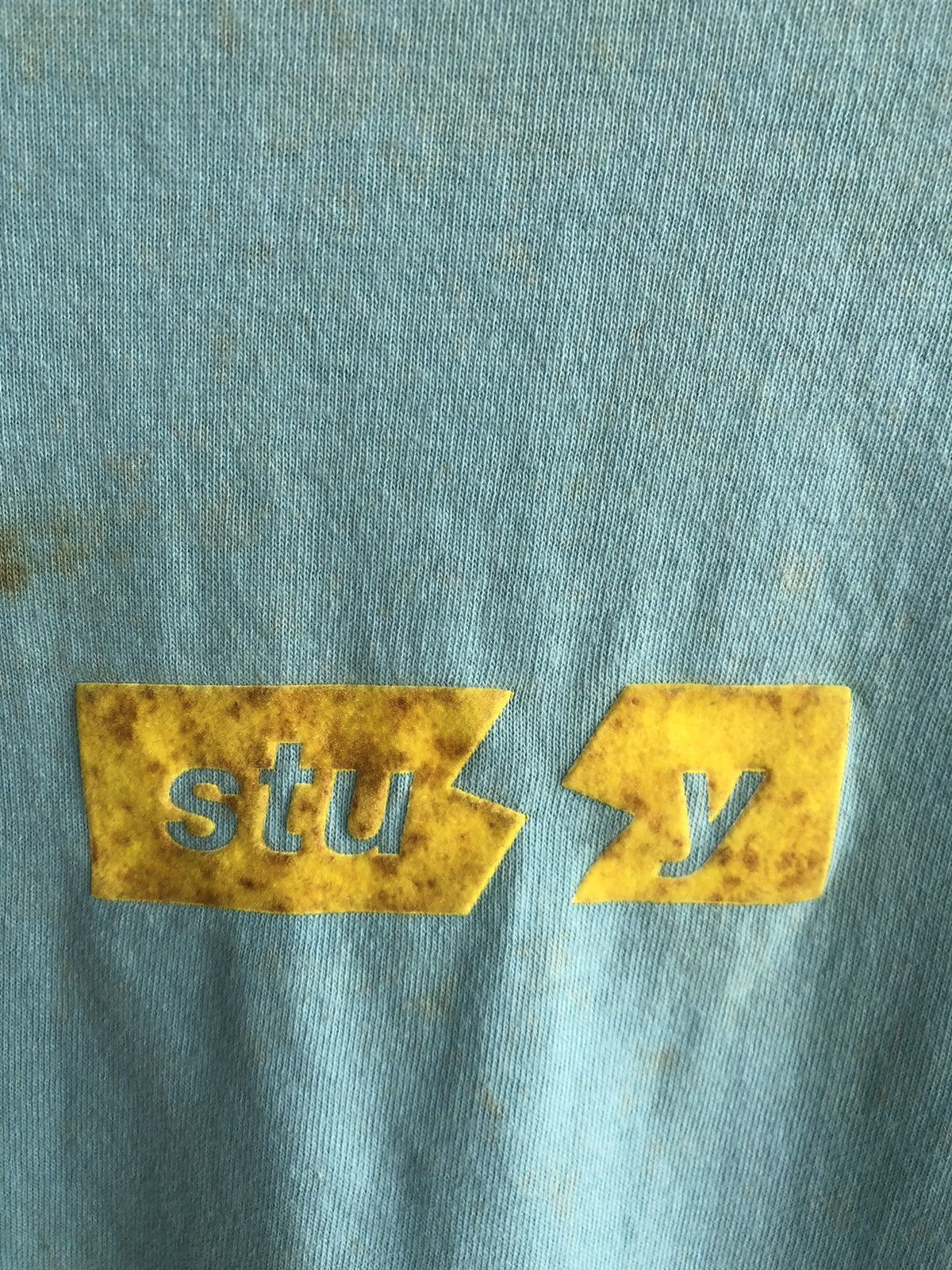 Stussy × Vintage 00s Stussy Logo Tshirt Tee Size US M / EU 48-50 / 2 - 8 Thumbnail