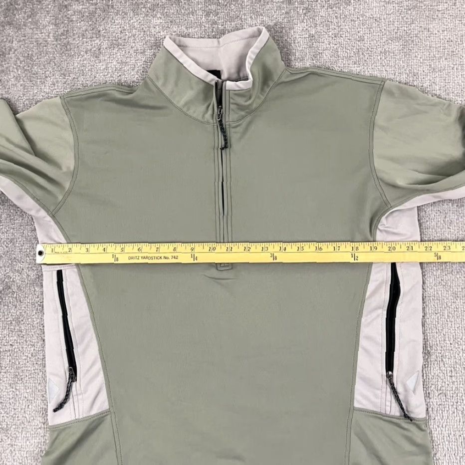 Mountain Hardwear Mountain Hardwear Jacket Men Large Green 1/2 Zip Pullover Hiking Outdoor Pockets Size US L / EU 52-54 / 3 - 5 Thumbnail