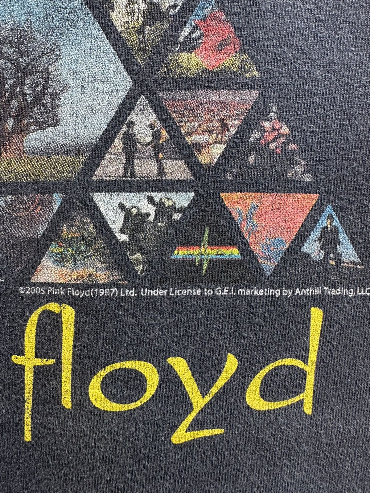 Alstyle Vintage Pink Floyd Faded Tee Size US M / EU 48-50 / 2 - 3 Thumbnail