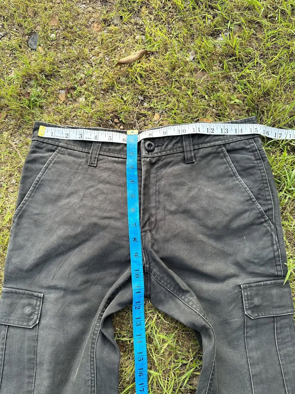 Lounge Lizard STEALS💥VINTAGE LOUNGE LIZARD HEAVY WORKWEAR RIRIZIPPER CARGO Size US 30 / EU 46 - 6 Thumbnail