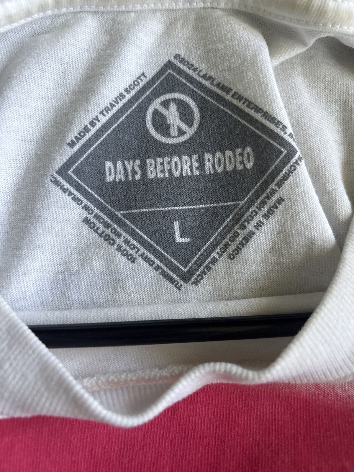 Travis Scott TRAVIS SCOTT DAYS BEFORE RODEO LIMITED EDITION TEE Size US L / EU 52-54 / 3 - 2 Thumbnail